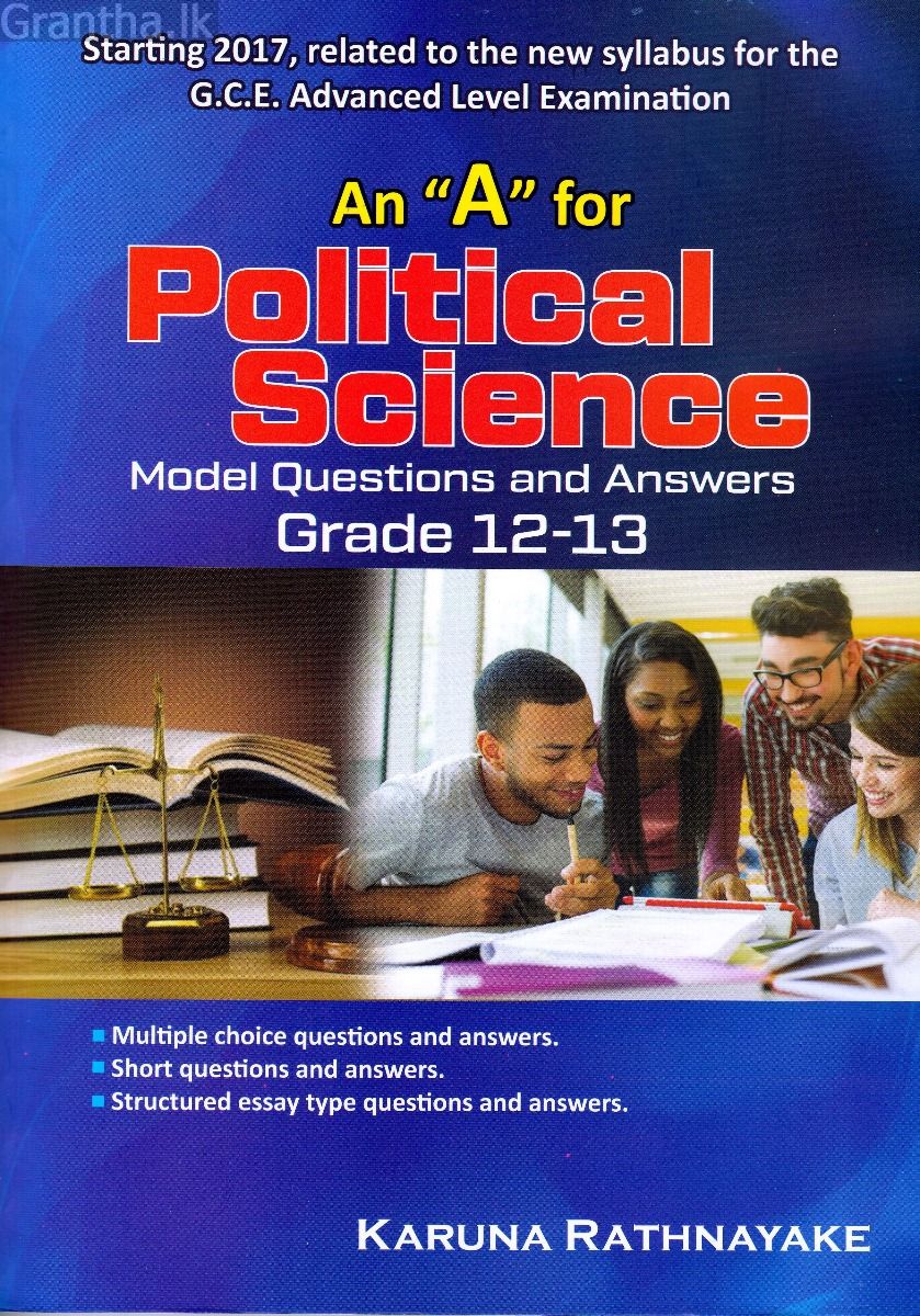 An"A" for Political Science Model Question and Answers Grade 12-13