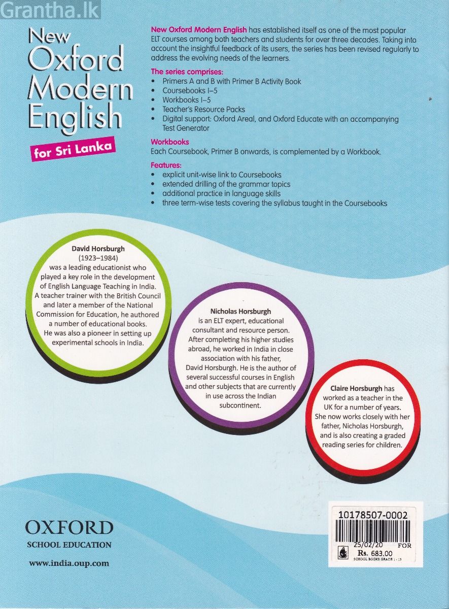New Oxford Modern English Activity Book Primer B