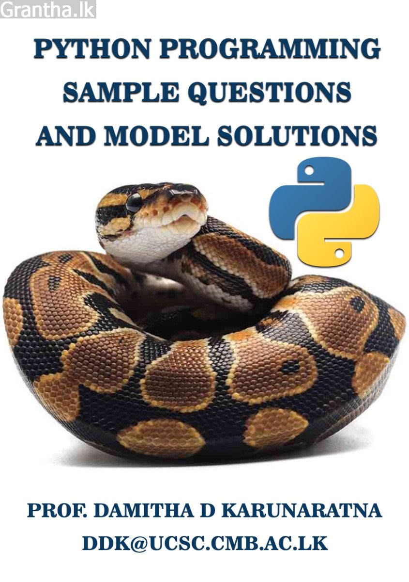 Python Programming Sample Questions and Model Solutions