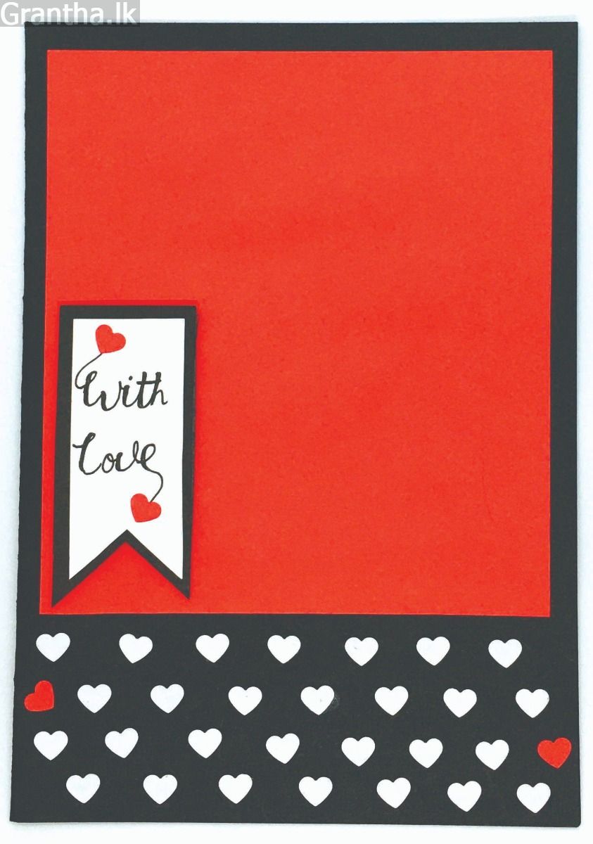 ARTE001- Hand Made Lover's Card