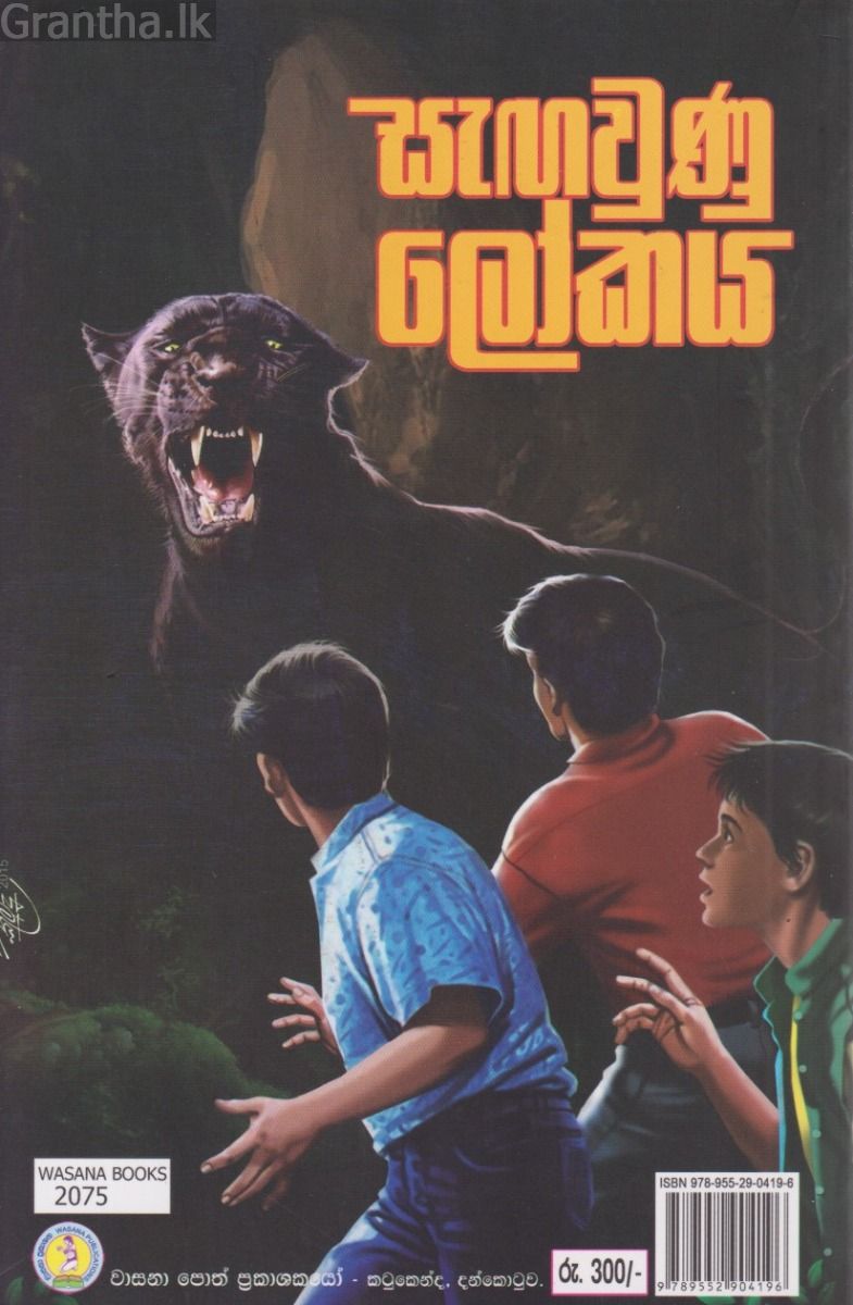සැඟවුණු ලෝකය  - වාසනා ප්‍රකාශන