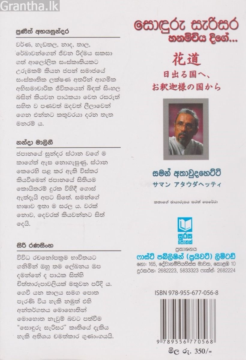 සොදුරු සැරිසර හනමිචිය දිගේ