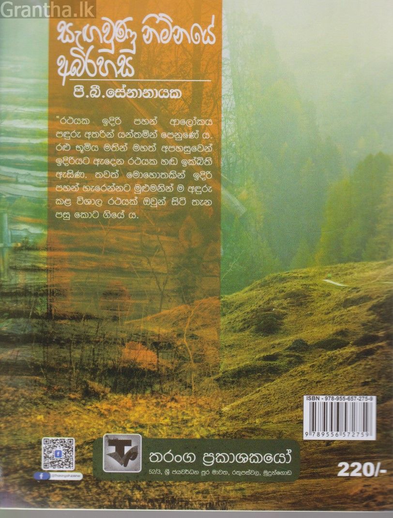 සැඟවුණු නිම්නයේ අබිරහස