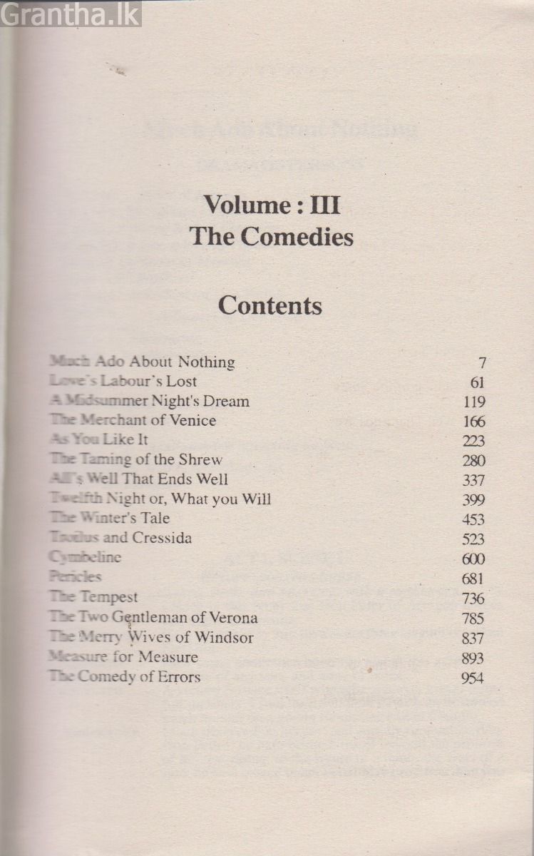 Complete Works of William Shakespeare