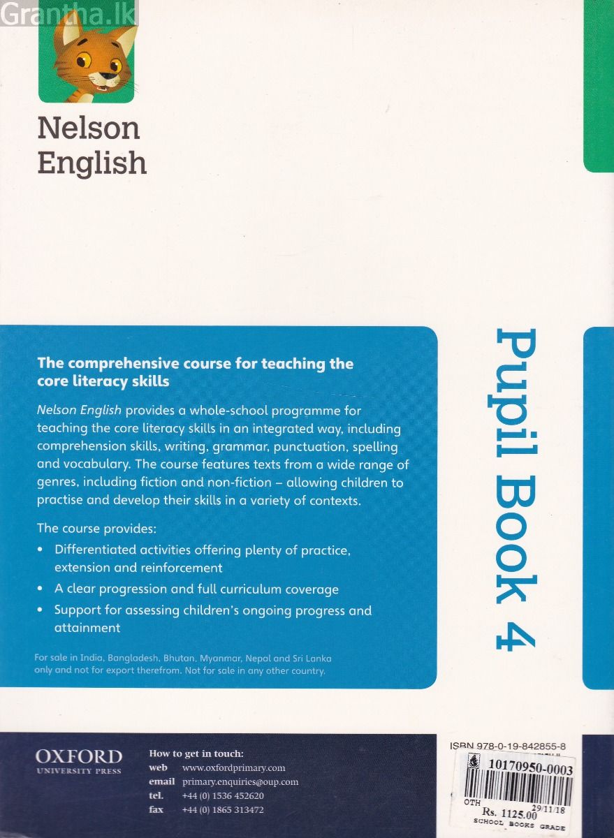 Nelson English Pupil Book 4