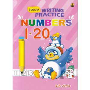 Numbers 1 to 20 - Writing Practice - Susara Publishers