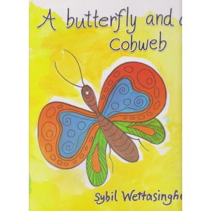 A butterfly and a cobweb