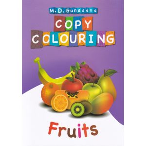 Copy Colouring - Fruits