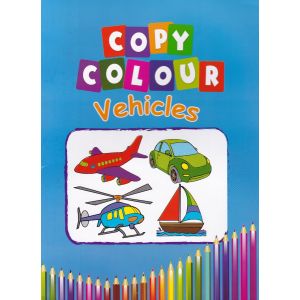 Copy Colour - Vehicles - Ashirwada Publishers
