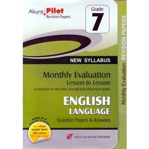 Akura Pilot - Grade 7 - Monthly Evaluation - English Language