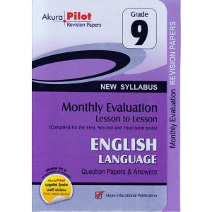 Akura Pilot - Grade 9 - Monthly Evaluation - English Language