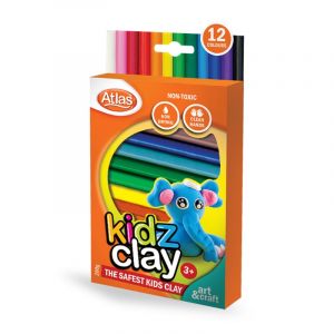 Atlas Imp kiddy Clay 200g 12 colours