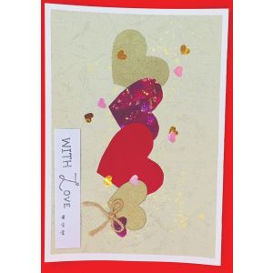 ARTE002- Hand Made Lover's Card