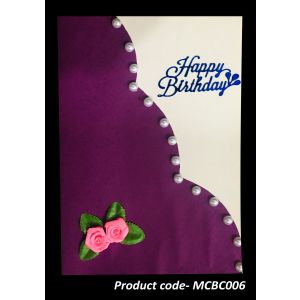 MCBC006- Hand Made Birthday Card