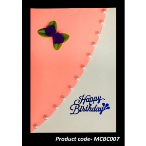 MCBC007- Hand Made Birthday Card