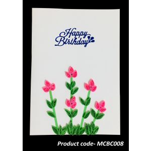 MCBC008- Hand Made Birthday Card