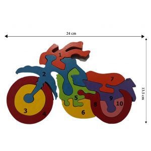 motorcycle-puzzle - 10 pieces
