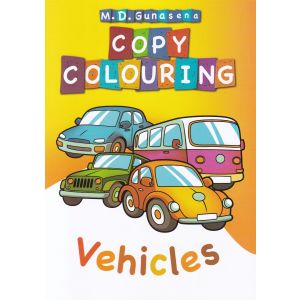 Copy Colouring - Vehicles